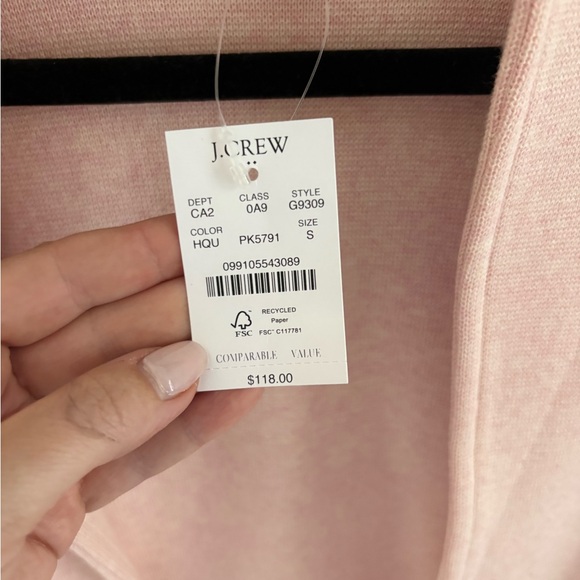 J. Crew School Boy Sweater Blazer - Quartz Pink - Picture 5 of 7